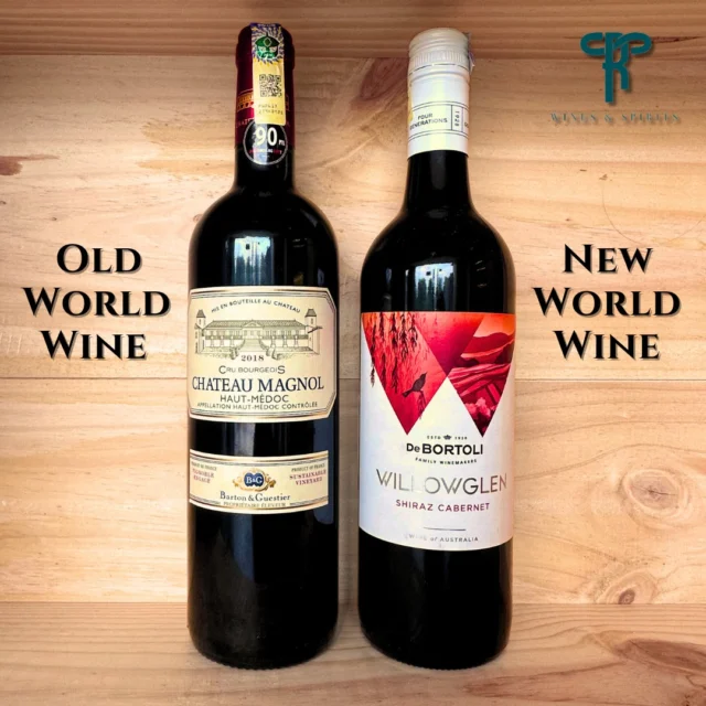 🍷✨ Do you know the difference between Old World and New World wine? 🌍🍇
Whether you prefer the classic elegance of Old World wines or the bold innovation of New World varieties, there's so much to discover. Share your answers in the comments! 👇

#rswinesandspirits  #WineLovers #OldWorldVsNewWorld #WineEducation